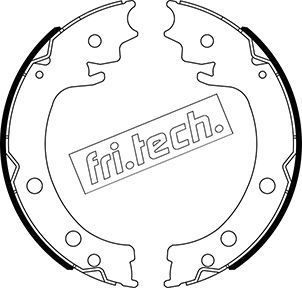 Product Bremžu loku kompl., Stāvbremze fri.tech. 1111.253 For SUZUKI Image