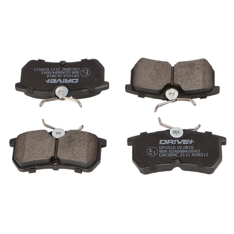 Set placute frana,frana disc DP1010.10.0816 Dr!ve+