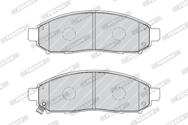 FERODO Plaquettes de frein à disque FDB1997