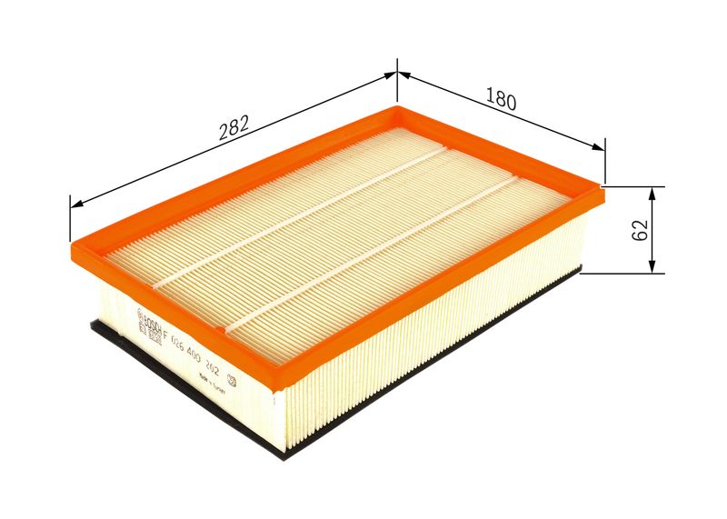 BOSCH F 026 400 202 Air Filter