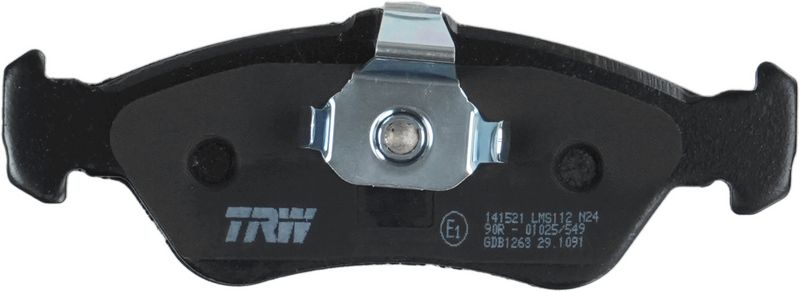 TRW GDB1263 Brake Pad Set, disc brake