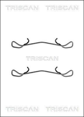 TRISCAN tartozékkészlet, tárcsafékbetét 8105 281592