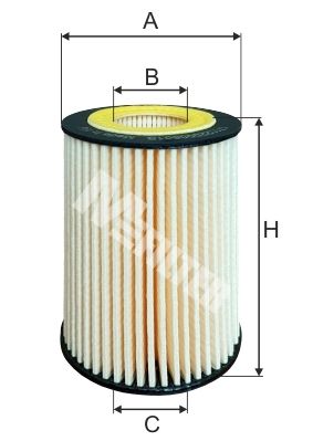 Оливний фільтр, Mfilter TE601