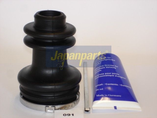 JAPANPARTS Gofruotoji membrana, kardaninis velenas