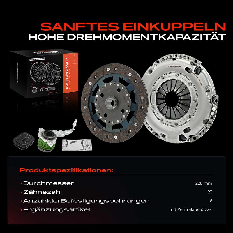 Frankberg 5481FB0037552 Clutch Kit