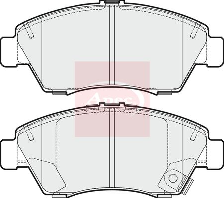 APEC Brake Pad Set, disc brake PAD1660