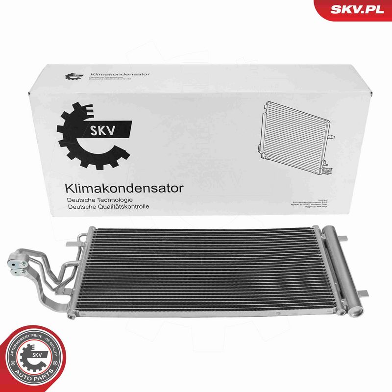 ESEN SKV 86SKV624 Condenser, air conditioning