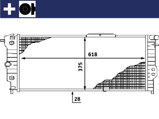 Product Image - Radiateur - CR440000S - MAHLE