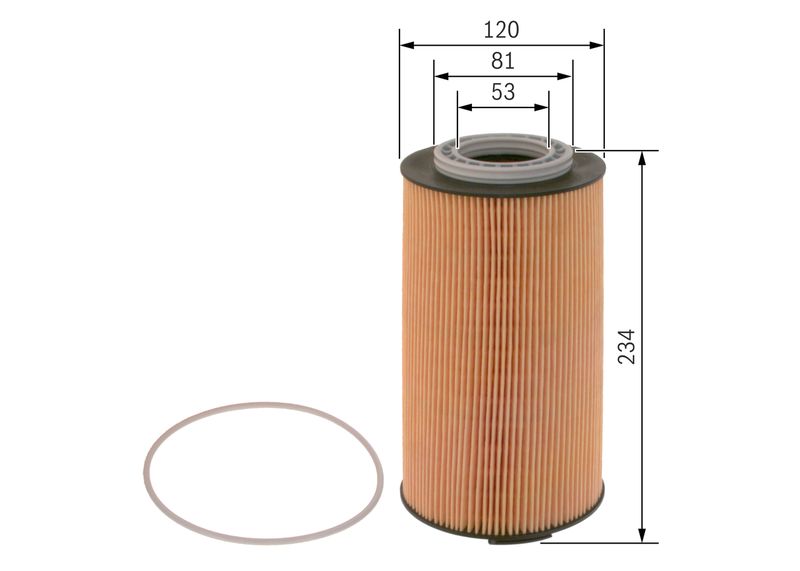BOSCH F 026 407 201 Oil Filter