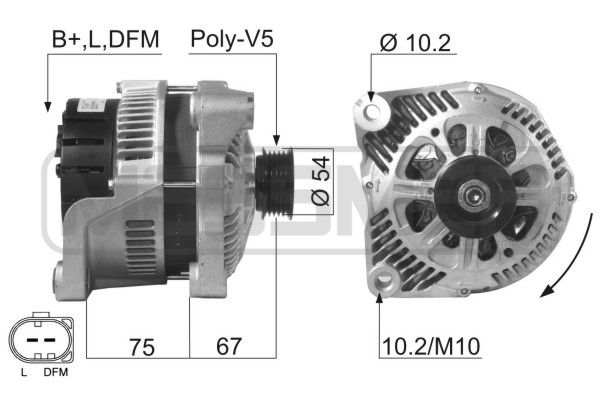 Генератор, Era 210260A