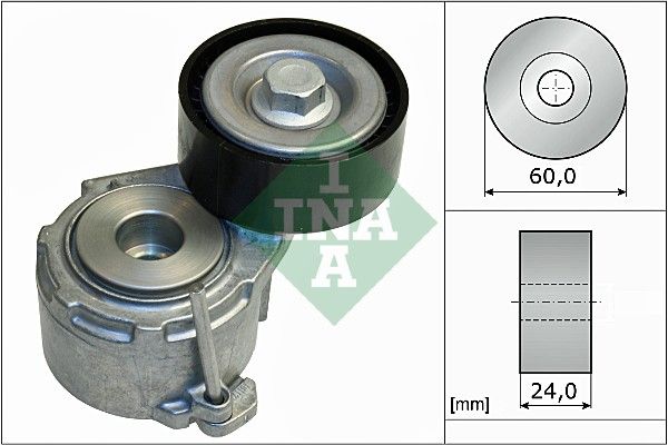 Schaeffler INA Szíjfeszítő, hosszbordás szíj 534 0111 20