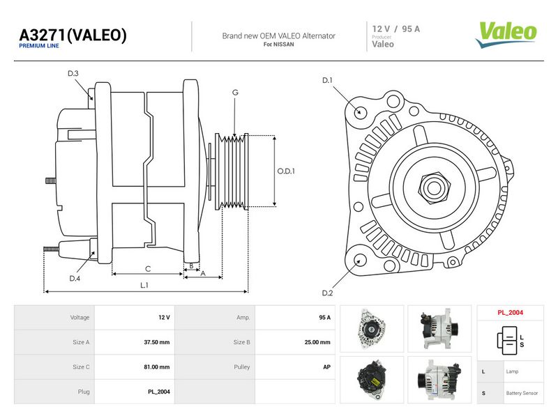 Prekės atitinka OEM kodą: 23100-BU500