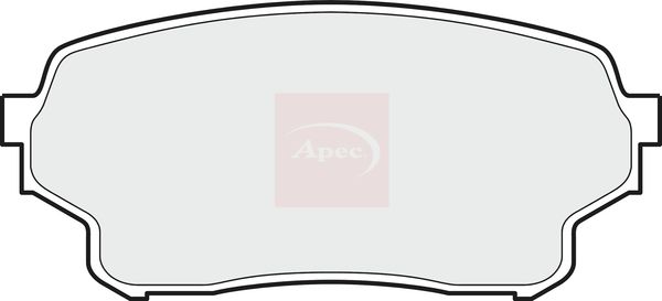 APEC Brake Pad Set, disc brake PAD1501