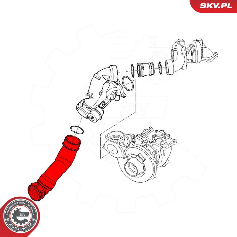 Laadimisõhu voolik, ESEN SKV 43SKV247