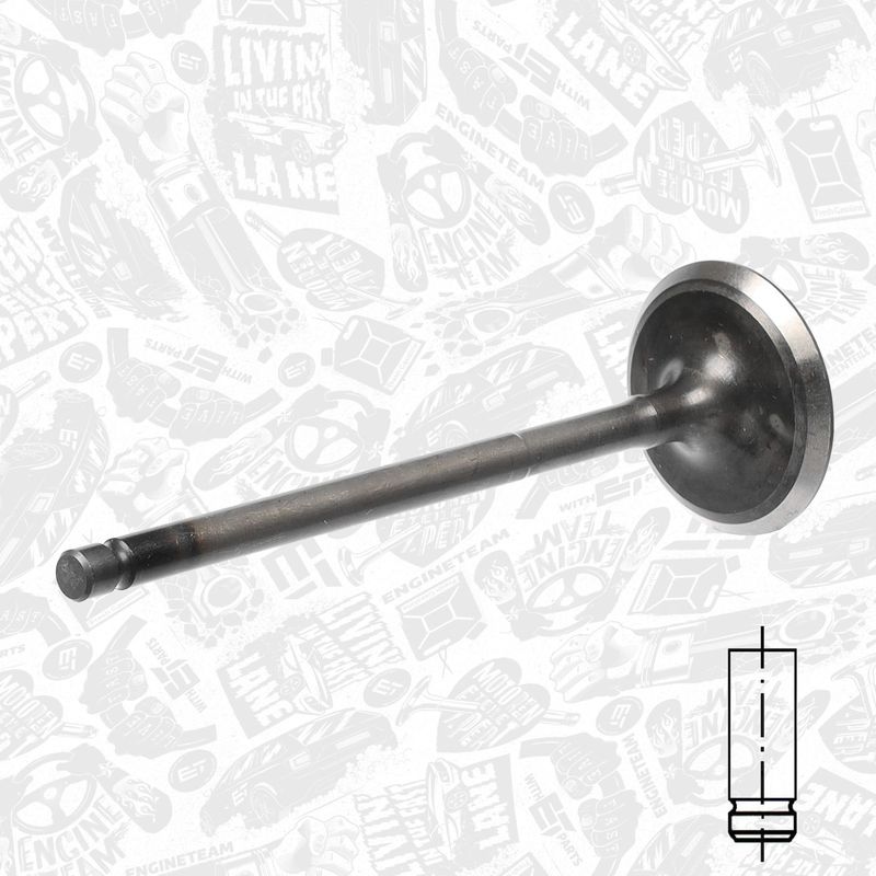 Product Image - Inlaatklep - VI0144 - ET ENGINETEAM