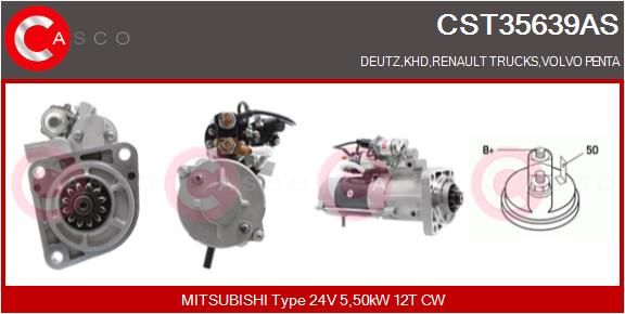 Startér CST35639AS