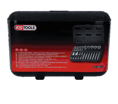 Padrunvõtmete komplekt, KS TOOLS 911.4301-2