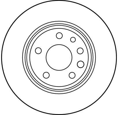 TRW DF2773 Brake Disc