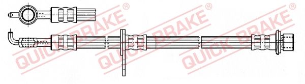 Гальмівний шланг, Quick Brake 59.962