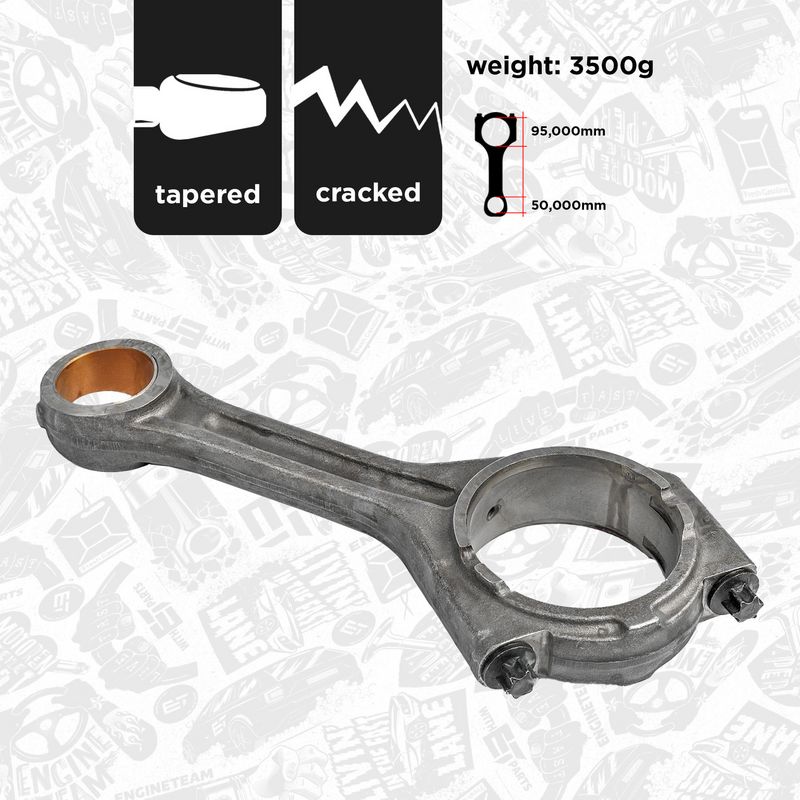 Product Image - Drijfstang - OM0009 - ET ENGINETEAM