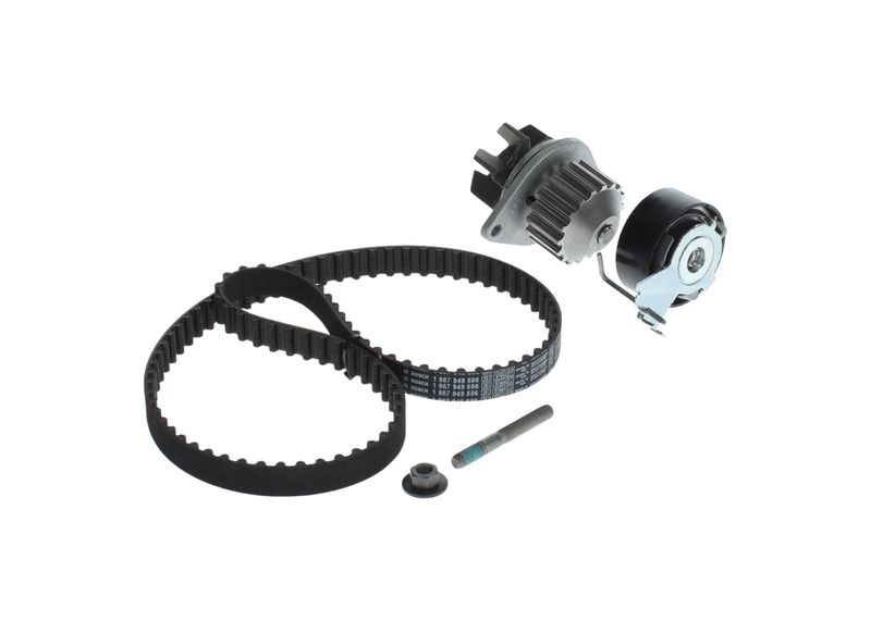 Veepump + hammasrihmakomplekt, BOSCH 1 987 945 323
