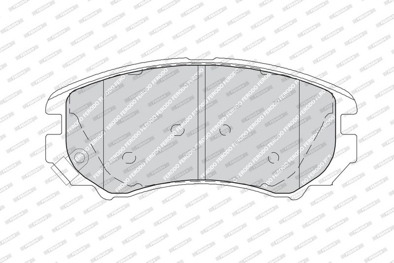 FERODO Plaquettes de frein à disque FDB1733