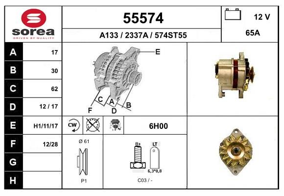 EAI generátor 55574