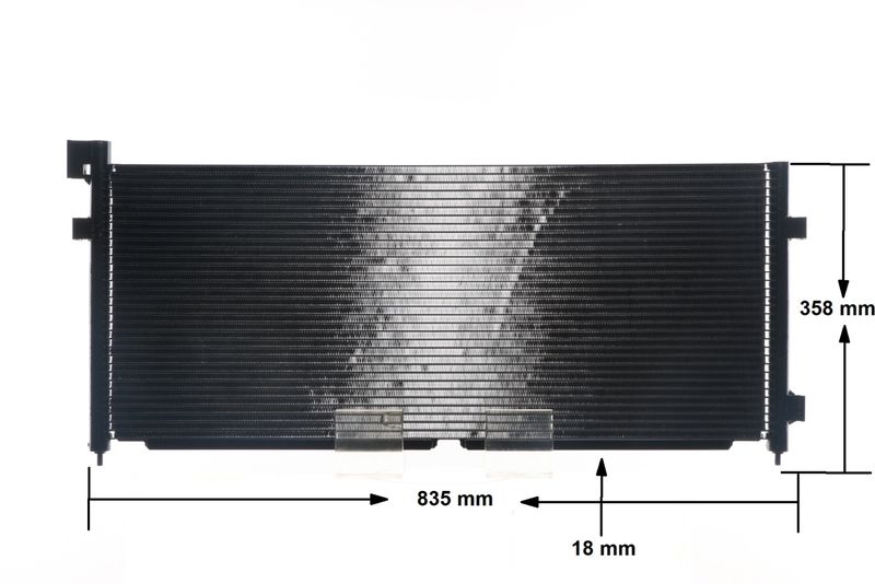 chladič klimatizace VOLVO 795x344x18mm AC306000S