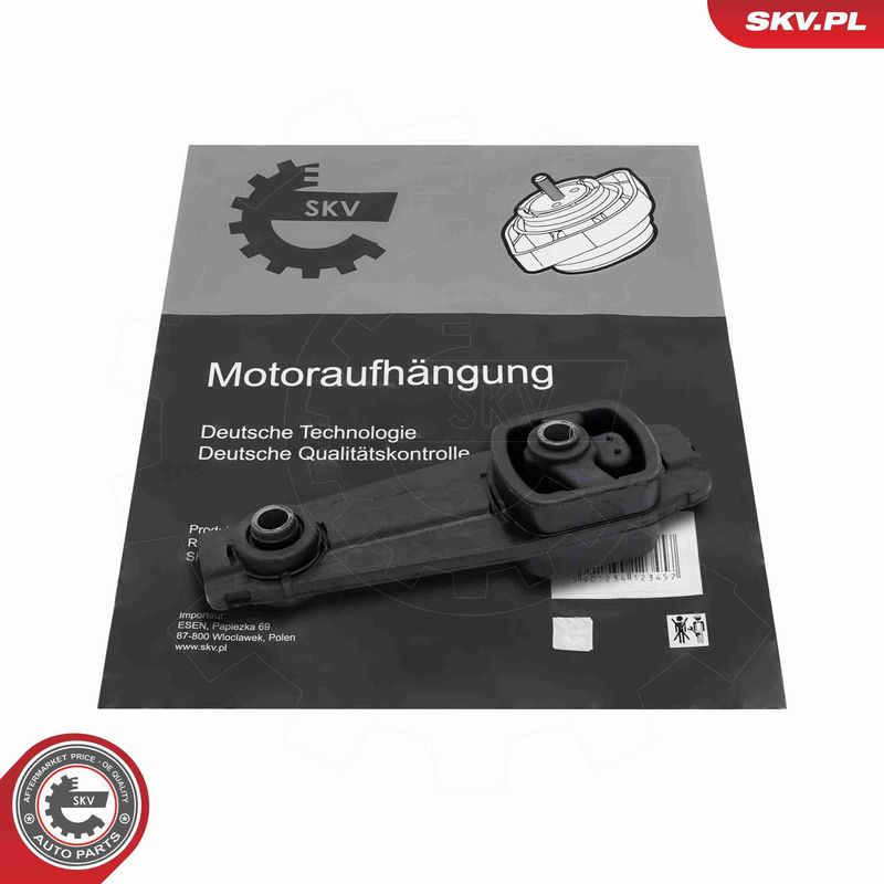 ESEN SKV 75SKV381 Mounting, engine