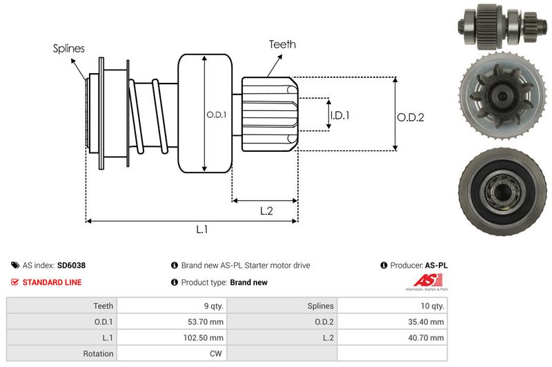 Vabajooks, starter, AS-PL SD6038