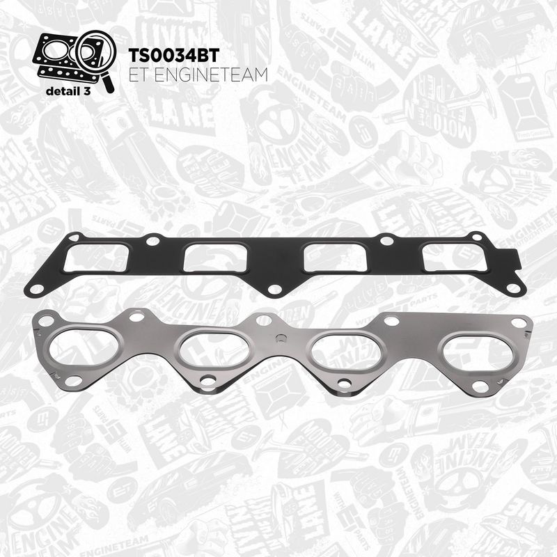 ET ENGINETEAM TS0034BT Gasket Kit, cylinder head