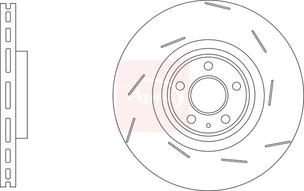 APEC Brake Disc DSK3305
