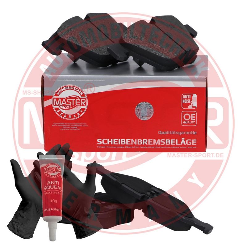 set placute frana,frana disc MASTER SPORT 13046072382N-SET-MS
