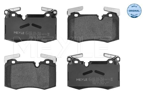 Meyle 025 244 7814 Brake Pad Set, disc brake