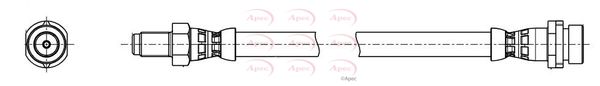 APEC Brake Hose HOS4441