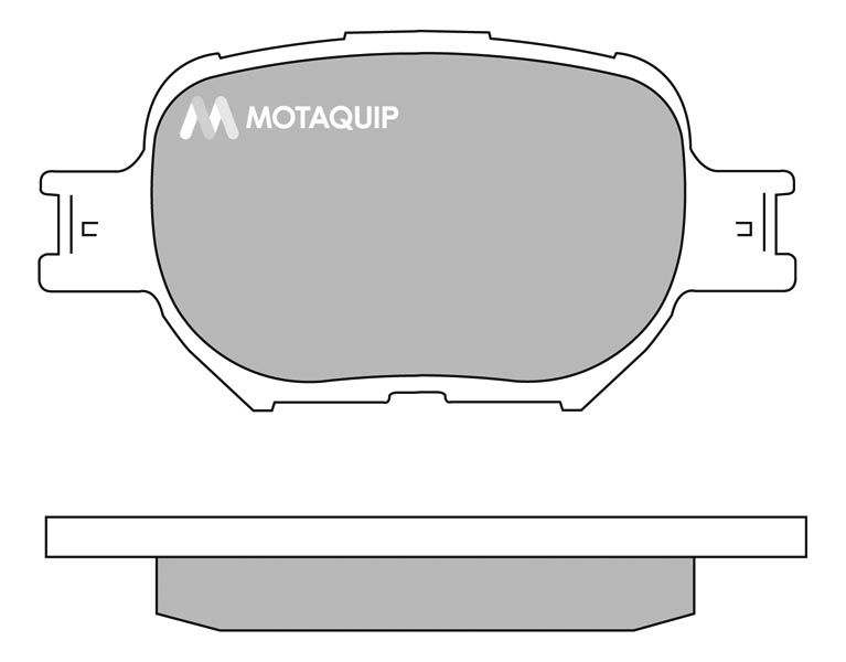 MOTAQUIP fékbetétkészlet, tárcsafék LVXL1011