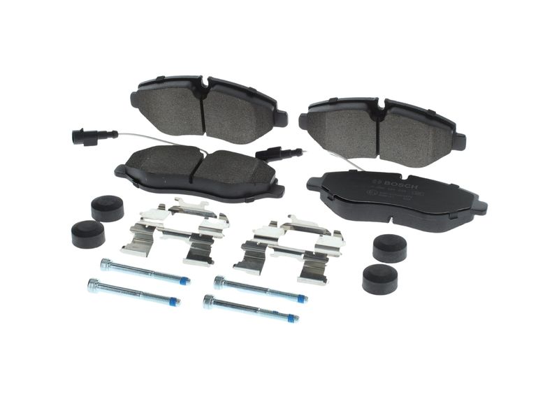 Piduriklotsi komplekt, ketaspidur, BOSCH 0 986 494 334