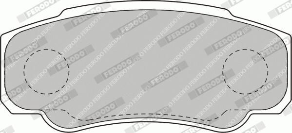 FERODO Plaquettes de frein à disque FVR1480