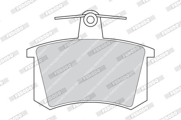 FERODO Plaquettes de frein à disque FDB222