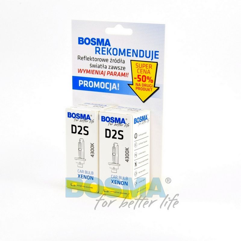 BOSMA 6791D - Bulb D2S (Gas Discharge Tube) 85V 35W
