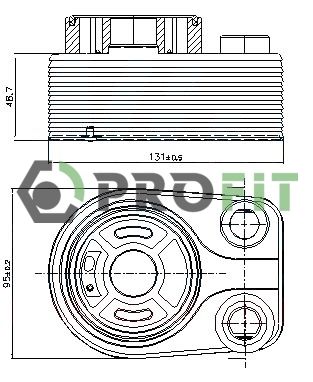 Теплообмінник Renault Megane III 09-16, Mercedes-Benz A-Class W176 12-18, Nissan Qashqai 07-14 8200779744