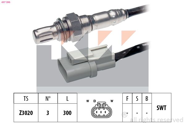 KW lambdaszonda 497 396