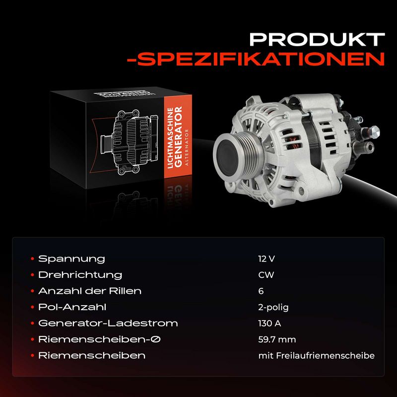 Frankberg 5481FB0032372 Alternator
