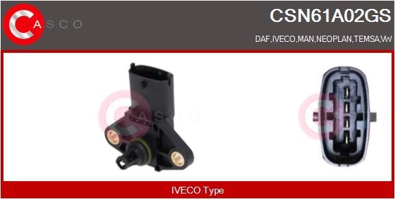 Senzor tlaku sacího potrubí CSN61A02GS
