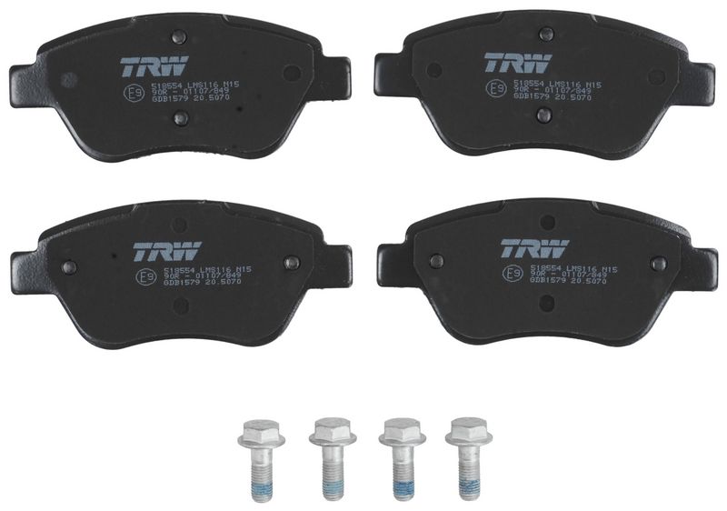 TRW GDB1579 Brake Pad Set, disc brake