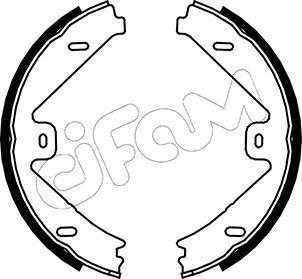 Set saboti frana, frana de mana 153-250 CIFAM