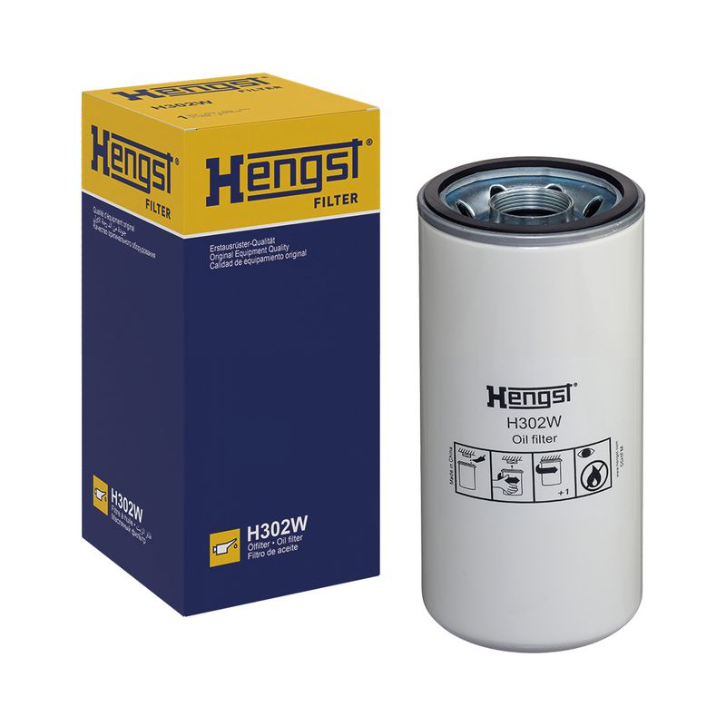 HENGST FILTER H302W Oil Filter