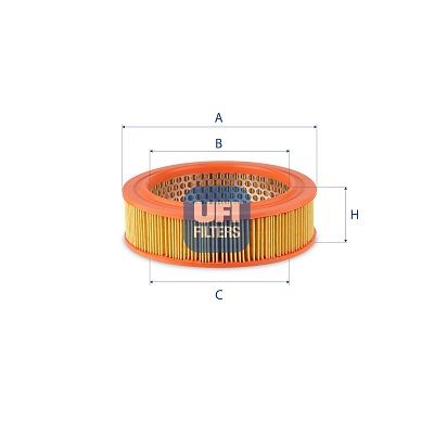 UFI légszűrő 27.720.00