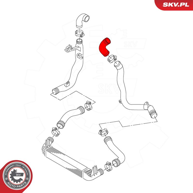 Laadimisõhu voolik, ESEN SKV 43SKV395