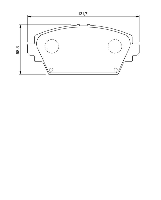 Set placute frana,frana disc 0 986 424 791 BOSCH